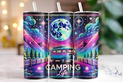 Camping Life Tumbler Wrap | Sublimation | Tumblers Product Image 1