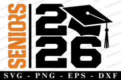Senior 2026 svg | Graduation Svg | Svg cut file Product Image 1