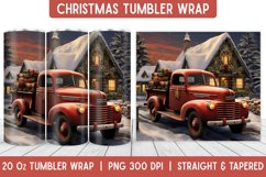 Christmas Tumbler Wrap | Christmas Sublimation | Tumbler Product Image 1