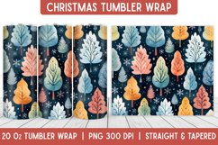 Christmas Tumbler Wrap | Christmas Sublimation | Tumbler Product Image 1