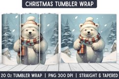 Christmas Tumbler Wrap | Tumbler | Christmas Sublimation Product Image 1