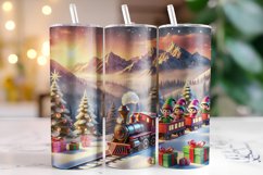 Christmas Tumbler Wrap | Christmas | Sublimation Product Image 1