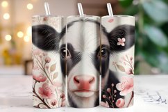 Highland Cow 20oz Tumbler Wrap Sublimation Product Image 1