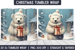 Christmas Tumbler Wrap | Tumbler | Christmas Sublimation Product Image 1