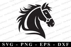 Horse Svg | Svg Cut Files | Cricut Product Image 1