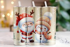 Christmas Tumbler Wrap | Christmas | Sublimation Product Image 1