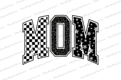 Mom Png | Leopard Print Png | Checkered Png Product Image 1
