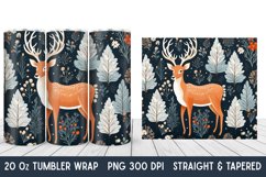 3D Christmas Tumbler Wrap | Tumbler Wrap | Christmas PNG Product Image 1