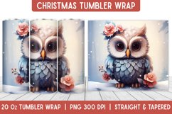 Christmas Tumbler Wrap | Christmas Sublimation | Tumbler Product Image 1