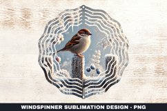 Christmas Wind Spinner Sublimation Design Product Image 1