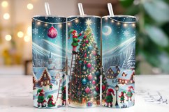 Christmas Tumbler Wrap | Christmas | Sublimation Product Image 1