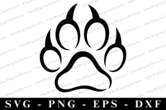 Paw SVG | SVG Cut files | Cricut Product Image 1