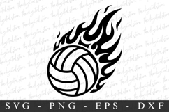Volleyball SVG | SVG Cut files | Cricut Product Image 1