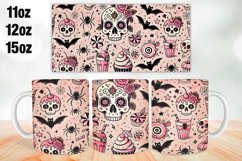 Halloween Mug Wrap Sublimation 11oz, 12oz, 15oz Product Image 1