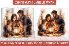 Christmas Tumbler Wrap | Christmas Sublimation | Tumbler Product Image 1