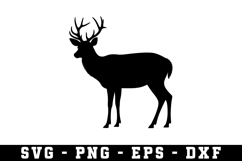 Deer Svg | Forest Svg | Svg Cut File Product Image 1
