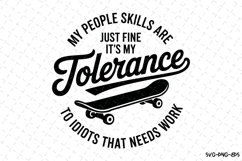It&#039;s my Tolerance Svg Design | Svg Cut Files | Cricut Product Image 1