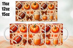 Pumpkin Season Mug Wrap Sublimation 11oz, 12oz, 15oz Product Image 1