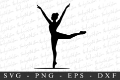 Girl Dance SVG | SVG Cut files | Cricut Product Image 1