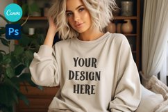Bella and Canvas Tshirt Mockup | Model Mockup | Bella Canvas Product Image 1