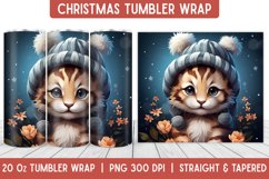 Christmas Tumbler Wrap | Christmas Sublimation | Tumbler Product Image 1