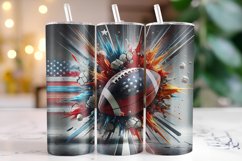 Football Tumbler Wrap | Sublimation | Tumblers Product Image 1