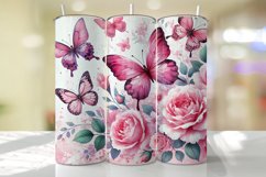 Butterfly Tumbler Wrap | Sublimation | Tumblers Product Image 1