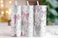 Bow Tumbler Wrap | Sublimation | Tumblers Product Image 1