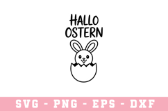 Bunny SVG | SVG Cut files | Cricut Product Image 1