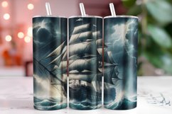 Ship Tumbler Wrap Sublimation, 20oz Tumbler Wrap Product Image 1