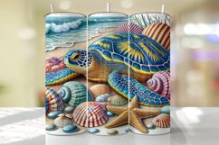 Turtle Tumbler Wrap | Sublimation | Tumblers Product Image 1
