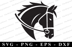 Horse Svg | Svg Cut Files | Cricut Product Image 1