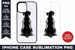 Dog iPhone Case Sublimation PNG | Sublimation Product Image 1