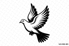 Pigeon Svg Design | Svg Cut Files | Digital Download Product Image 1