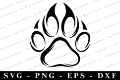 Paw SVG | SVG Cut files | Cricut Product Image 1
