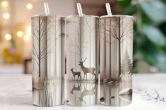 Christmas Deer Tumbler Wrap | Sublimation | Tumblers Product Image 1
