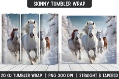 Christmas Tumbler Wrap | Tumbler | Christmas Sublimation Product Image 1