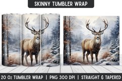 Christmas Tumbler Wrap | Tumbler | Christmas Sublimation Product Image 1