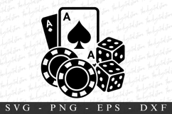 Casino SVG | SVG Cut files | Cricut Product Image 1