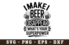 I make I beer svg | Svg Files for Cricut Product Image 1