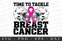 Time To Tackle Breast Cancer PNG | Breast Cancer Awareness Product Image 1