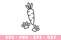 Bunny Egg SVG | SVG Cut files | Cricut Product Image 1