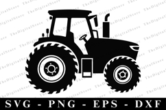 Tractor SVG | SVG Cut files | Cricut Product Image 1