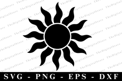 Sun SVG | SVG Cut files | Cricut Product Image 1