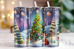 Christmas Tumbler Wrap | Christmas | Sublimation Product Image 1