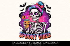 Spooky vibes Clipart PNG | Spooky Season Png Product Image 1