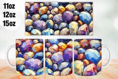 Stones Mug Wrap Sublimation 11oz, 12oz, 15oz Product Image 1
