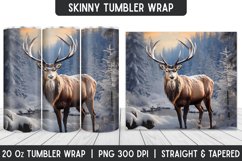 Christmas Tumbler Wrap | Tumbler | Christmas Sublimation Product Image 1
