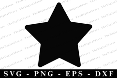 Star SVG | SVG Cut files | Cricut Product Image 1