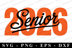 Senior 2026 svg | Graduation Svg | Svg cut file Product Image 1